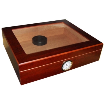 HUMIDOR ANGELO GLASS NA 25-30 CYGAR - 92003